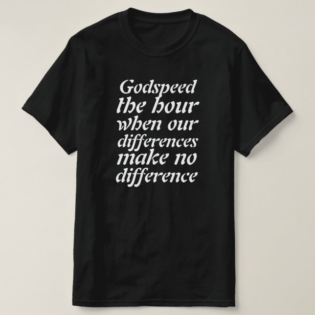Rasrelation och mänsklig jämlikhet t shirt (Design framsida)