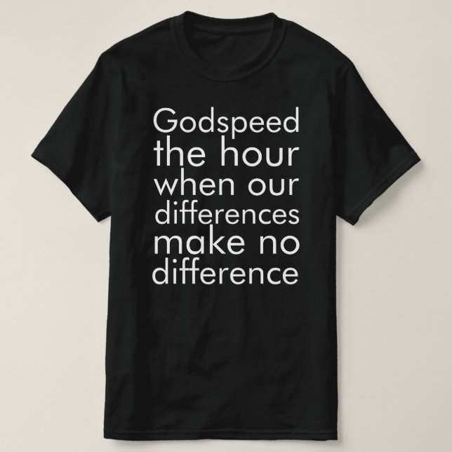 Rasrelation och mänsklig jämlikhet t shirt (Design framsida)