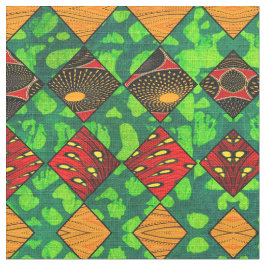 Rasta African Print Tyg