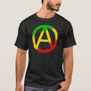 Rasta anarkisymbol tröja