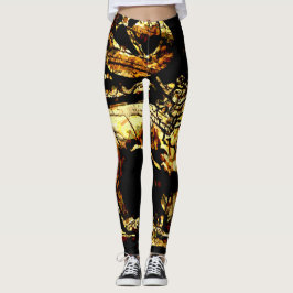 Rasta Ancient etiopian Lejon of Judah Leggings