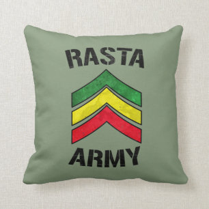 Rasta armé kudde