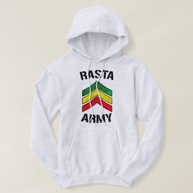 Rasta armé sweatshirt (Design framsida)