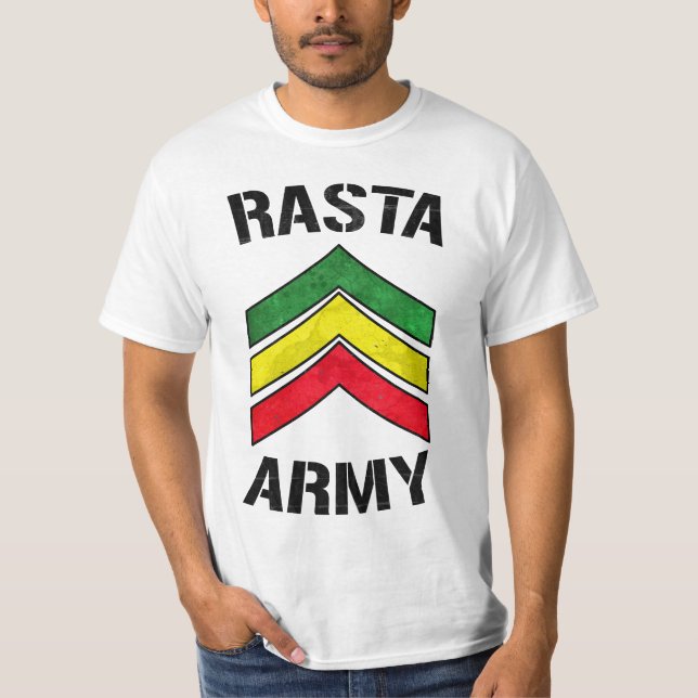 Rasta Army T-shirt (Framsida)