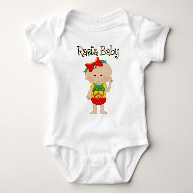 Rasta Baby T-shirt (Framsida)