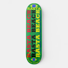 RASTA BEACH JMT BRAZIL 8 1/4" Skateboard Deck