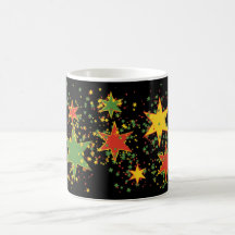 Rasta Black Stars Örtte Mugg