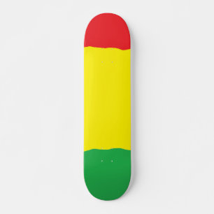 Rasta bombarderar kryssareskateboarden mini skateboard bräda 18,5 cm