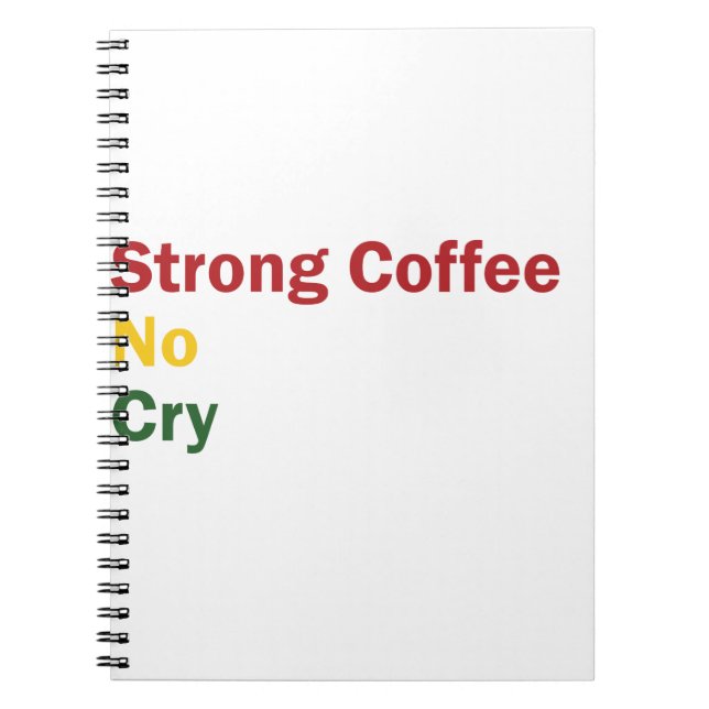 Rasta Coffee Anteckningsbok (Framsidan)