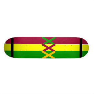 Rasta däck skateboard bräda 21,5 cm