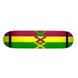 Rasta däck skateboard bräda 21,5 cm