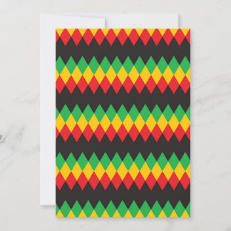 Rasta Diamond Mönster