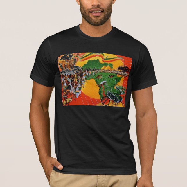 Rasta djungel t-shirt (Framsida)