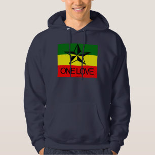 Rasta en kärlektröjaHoodie Hoodie