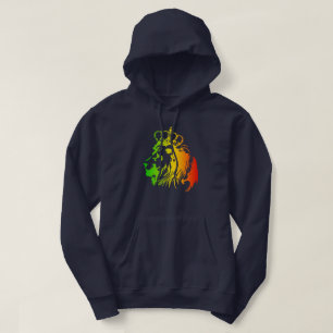 Rasta - erövrande Lejon för Judah Hoodie