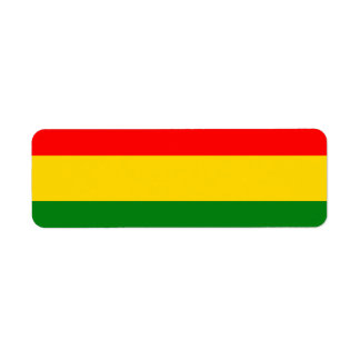 Rasta-etikett Returadress Etikett