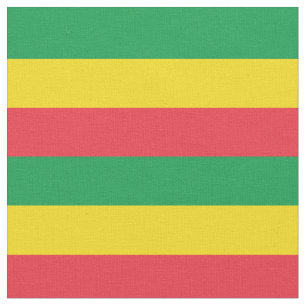 Rasta Etiopien African Flagga Färg Tyg