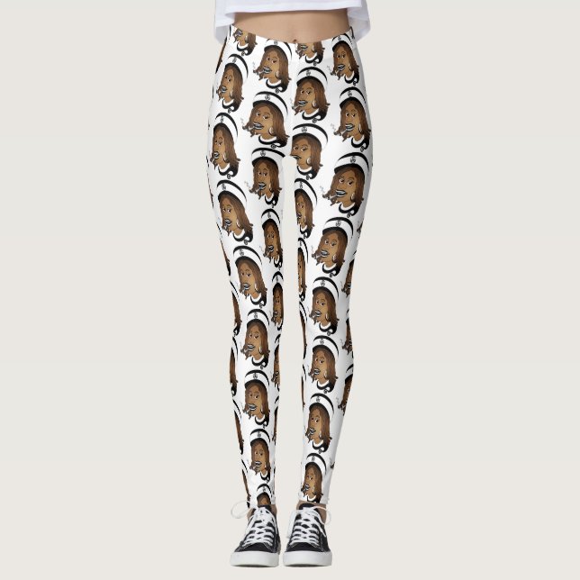 Rasta fille bretonne leggings (Framsida)