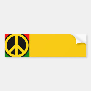 Rasta fredbildekal bildekal