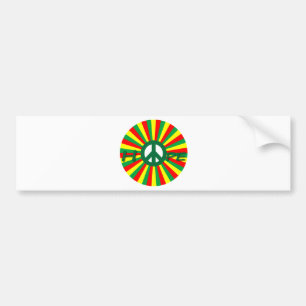Rasta fredhopp bildekal