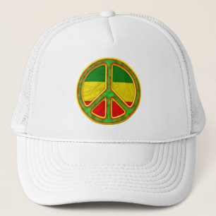 Rasta fredsymbol keps
