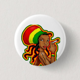 Rasta Girl chapa Knapp
