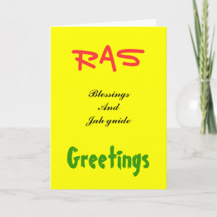 Rasta Greeting-kort Kort