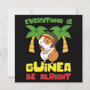 Rasta Guinea Gris Anteckningskort