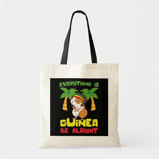Rasta Guinea Gris Tygkasse (Framsidan)