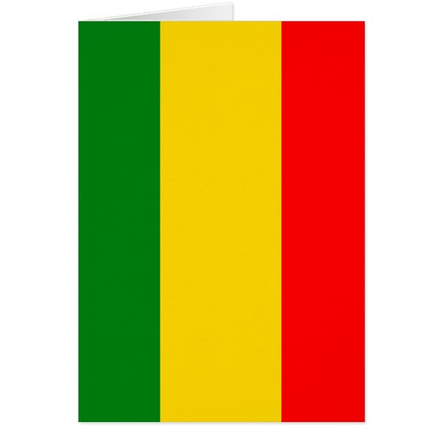 Rasta Hälsningskort (Framsidan)