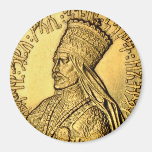 Rasta Hans Imperial Majesty Selassie I Magnet