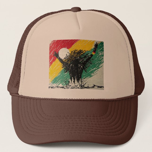 Rasta HATT Keps (Framsida)