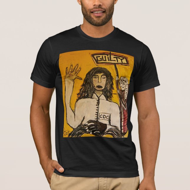 RASTA-HÄXPROCESSERNA SKYLDIGA TEE SHIRT (Framsida)