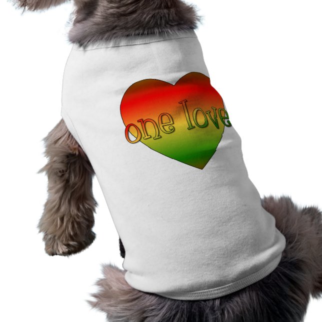 Rasta Hund Hundtröja (Baksidan)