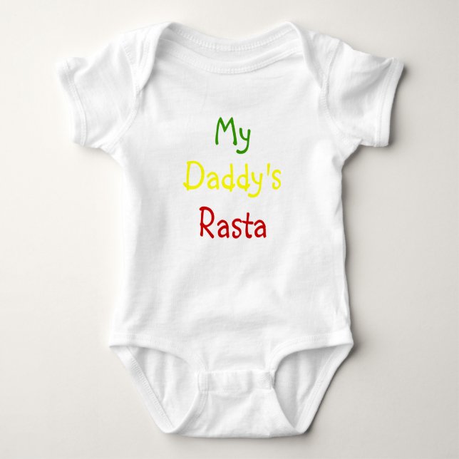 Rasta Infant Creeper Tee (Framsida)