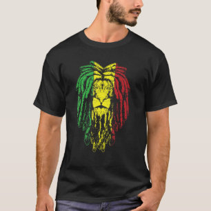 Rasta Jamaica Lejon T Shirt