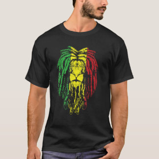 Rasta Jamaica Lejon T Shirt
