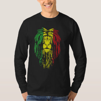 Rasta Jamaica Lejon T Shirt