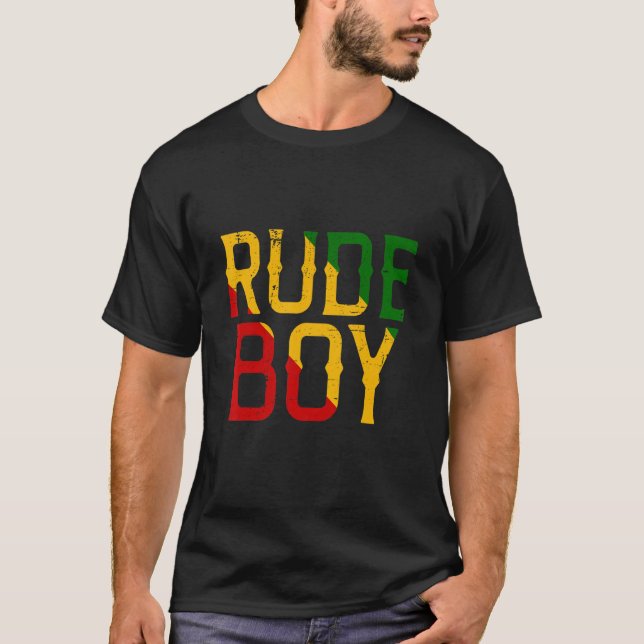 Rasta Jamaica Reggae T Shirt (Framsida)