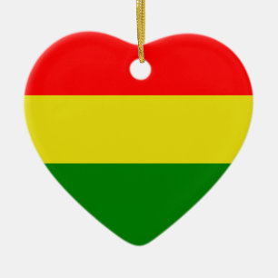Rasta kärlekprydnad julgransprydnad keramik