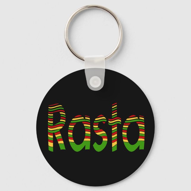 Rasta key chain nyckelring (Framsida)