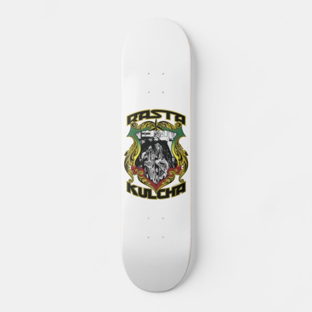 Rasta Kulcha Skateboarddäck Skateboard Bräda 19,5 Cm (Framsida)