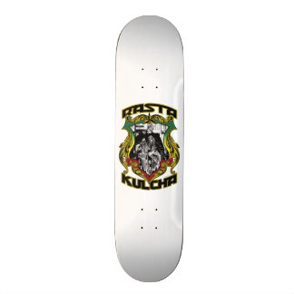 Rasta Kulcha Skateboarddäck Skateboard Bräda 19,5 Cm