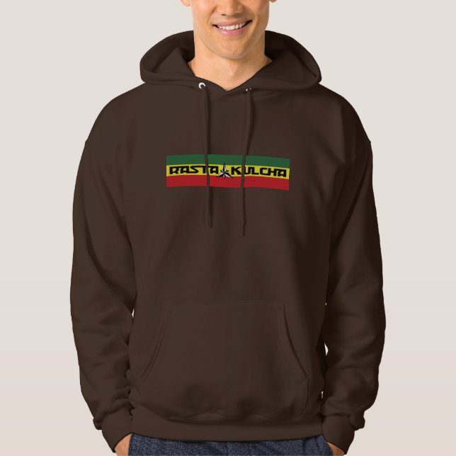 Rasta Kulcha "stjärna av seger" Hoodie (Framsida)