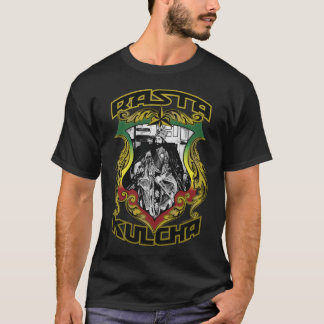 Rasta Kulcha vid RastaBot "Selassie mig T-shirt