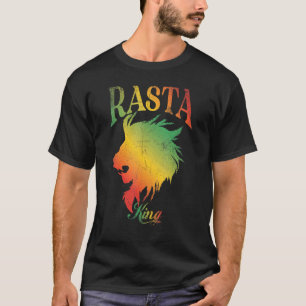 Rasta Kung Reggae Stil för Reggae Music T Shirt
