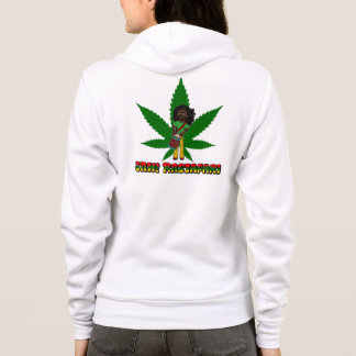 Rasta kvinnlig Hoodie T Shirt