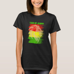 Rasta Lejon Av Juda Reggae Rötter Jamaica Rasta Re T Shirt