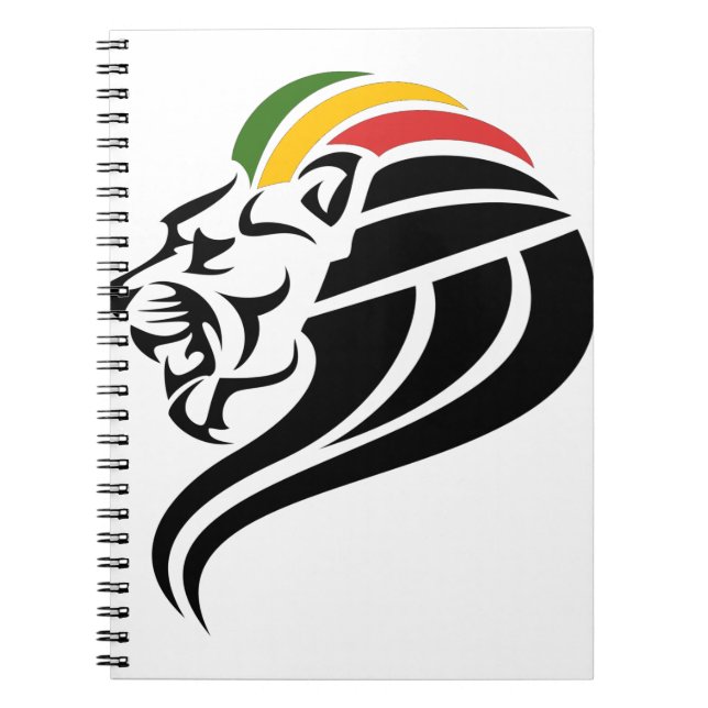 Rasta Lejon av Judah Anteckningsbok (Framsidan)