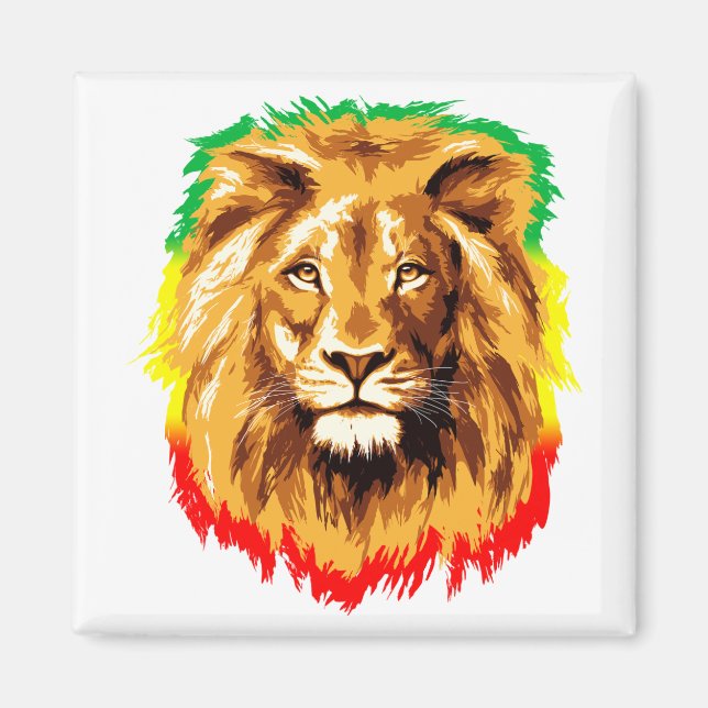 Rasta Lejon av Judah Magnet (Framsidan)